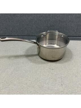 Martha Stewart Collection Culinary Science Stainless Steel 2.5 Quart Pot & Lid